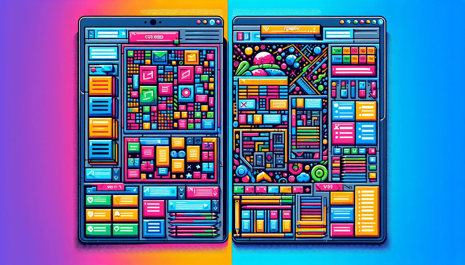 découvrez les principales différences entre css grid et flexbox, deux puissants outils de mise en page pour le design web. apprenez comment chacun d'eux fonctionne, leurs avantages respectifs et dans quelles situations les utiliser pour optimiser vos interfaces utilisateurs.