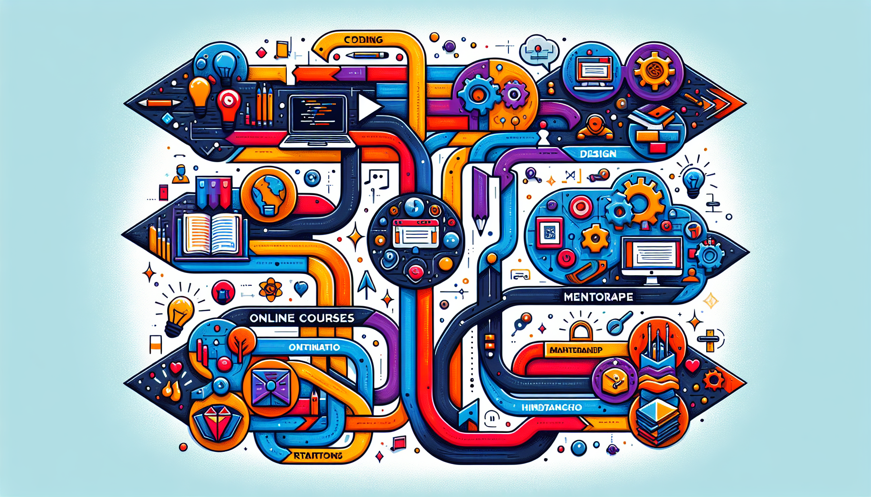 découvrez les cinq parcours incontournables pour devenir développeur web. explorez les formations les plus reconnues, des bootcamps intensifs aux cours en ligne, et trouvez le chemin idéal pour acquérir les compétences nécessaires dans le domaine du développement web.