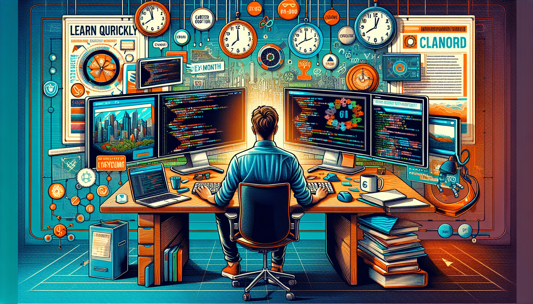 apprenez à coder et transformez votre passion en carrière en seulement six mois avec o'clock. découvrez notre formation interactive et immersive pour devenir développeur web et lancez-vous dans un secteur en pleine expansion !